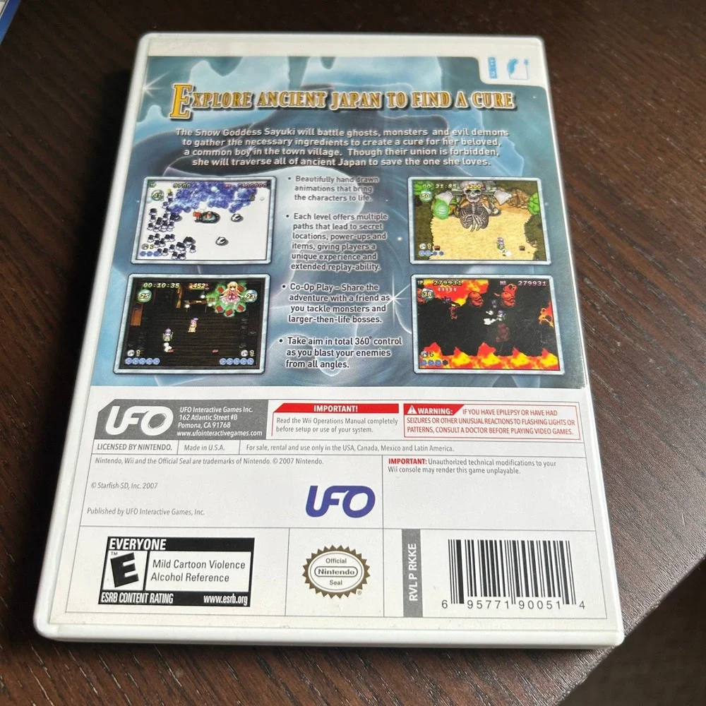Heavenly Guardian Nintendo Wii UFO Interactive CIB with Manual RVL-RKKE-USA